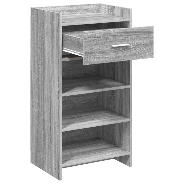 Schuhschrank Grau Sonoma 48 x 36 x 92 cm Holzwerkstoff