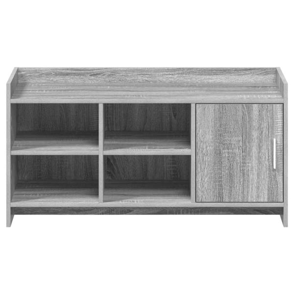 Schuhschrank Grau Sonoma 100 x 39,5 x 51 cm Holzwerkstoff