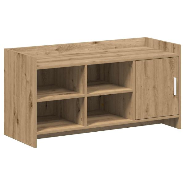 Schuhschrank 100 x 39,5 x 51 cm Holzwerkstoff Artisan-Eiche