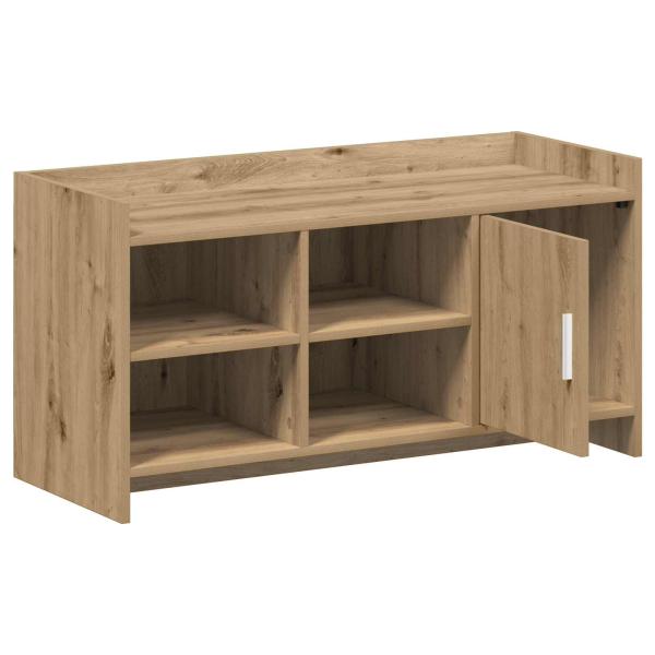 Schuhschrank 100 x 39,5 x 51 cm Holzwerkstoff Artisan-Eiche