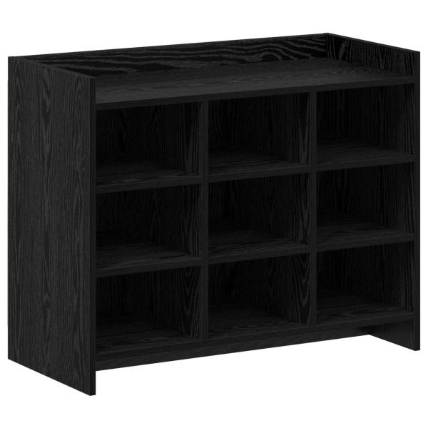 Schuhschrank Schwarze Eiche 85 x 39,5 x 70 cm Holzwerkstoff