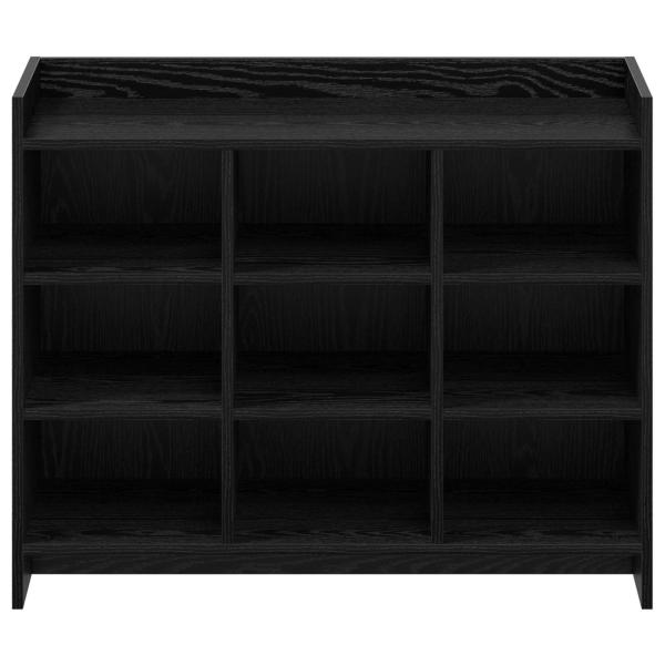Schuhschrank Schwarze Eiche 85 x 39,5 x 70 cm Holzwerkstoff