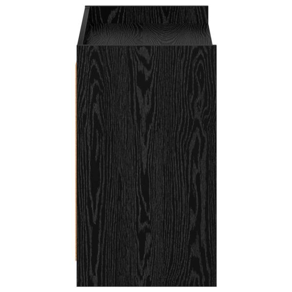 Schuhschrank Schwarze Eiche 85 x 39,5 x 70 cm Holzwerkstoff