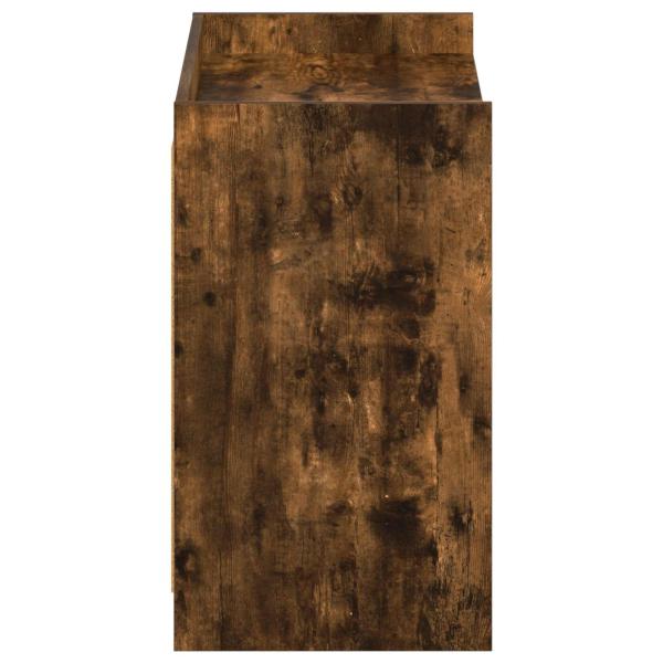 Schuhschrank Geräucherte Eiche 85 x 39,5 x 70 cm Holzwerkstoff