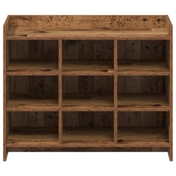 Schuhschrank Altholz 85 x 39,5 x 70 cm Holzwerkstoff
