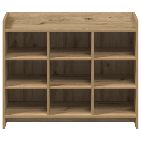 Schuhschrank 85 x 39,5 x 70 cm Holzwerkstoff Artisan-Eiche