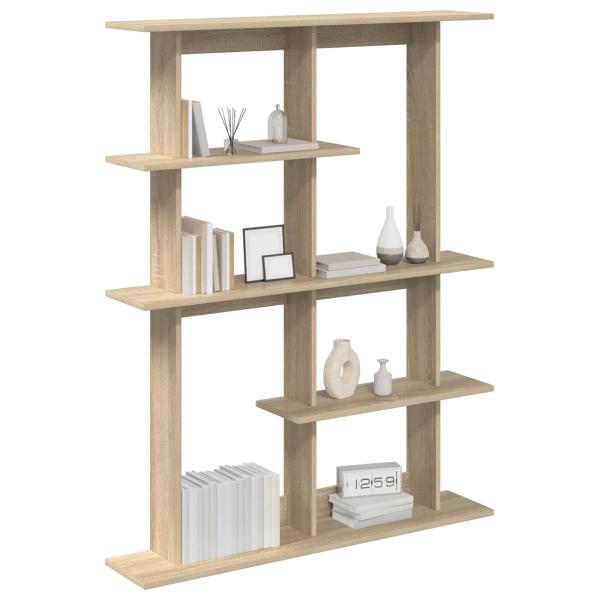 Wandregal Sonoma-Eiche 102 x 20 x 130 cm Holzwerkstoff