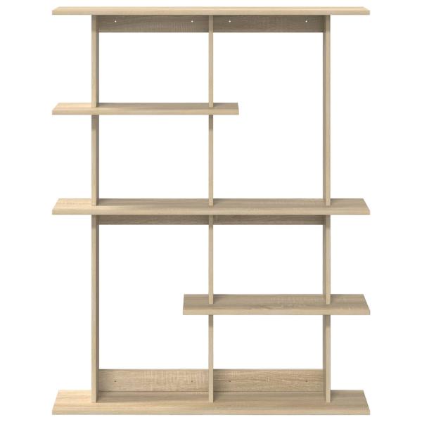 Wandregal Sonoma-Eiche 102 x 20 x 130 cm Holzwerkstoff
