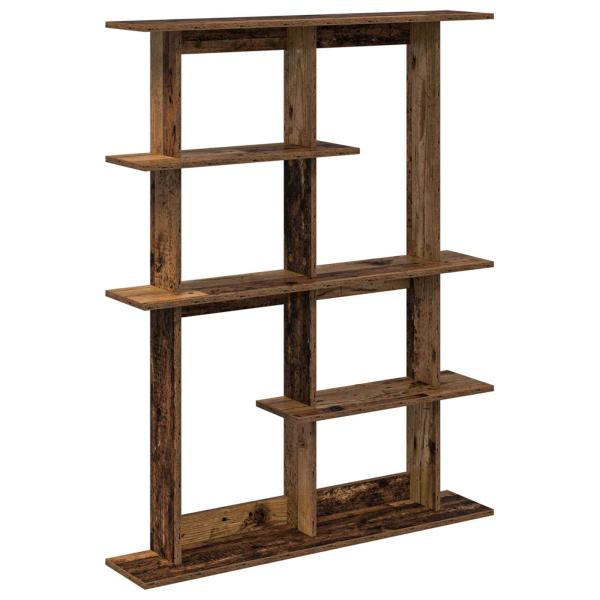 Wandregal Altholz 102 x 20 x 130 cm Holzwerkstoff