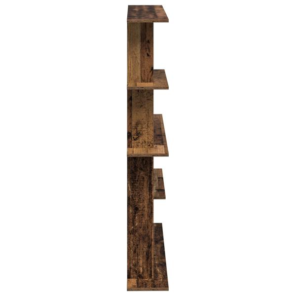 Wandregal Altholz 102 x 20 x 130 cm Holzwerkstoff