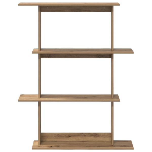 Wandregal Artisan-Eiche 100 x 20 x 126 cm Holzwerkstoff