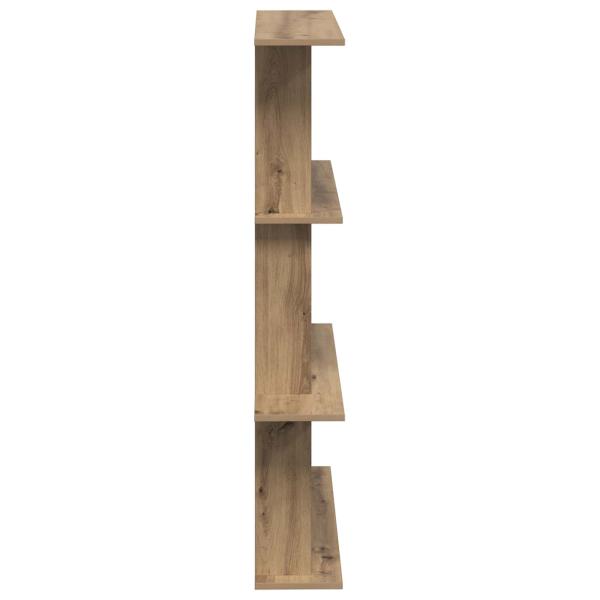 Wandregal Artisan-Eiche 100 x 20 x 126 cm Holzwerkstoff