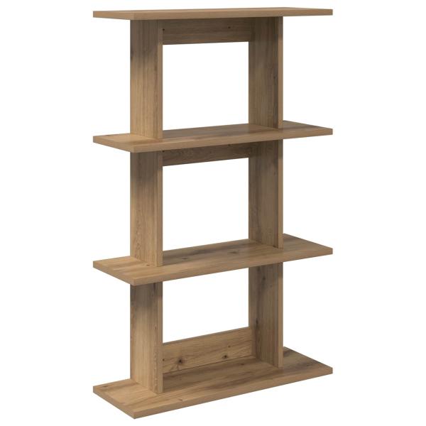 Wandregal Wandhalterung Artisan-Eiche 56 x 20 x 90 cm