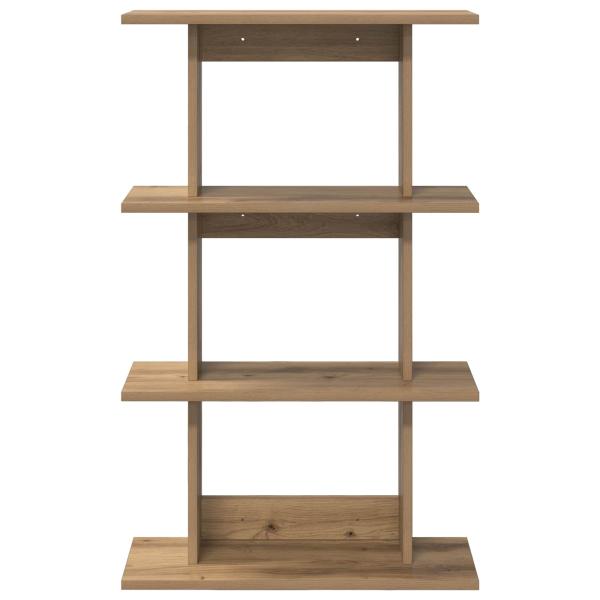 Wandregal Wandhalterung Artisan-Eiche 56 x 20 x 90 cm