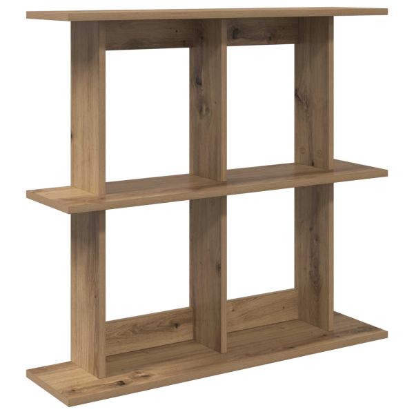 Wandregal Wandhalterung Artisan-Eiche 80 x 20 x 75 cm