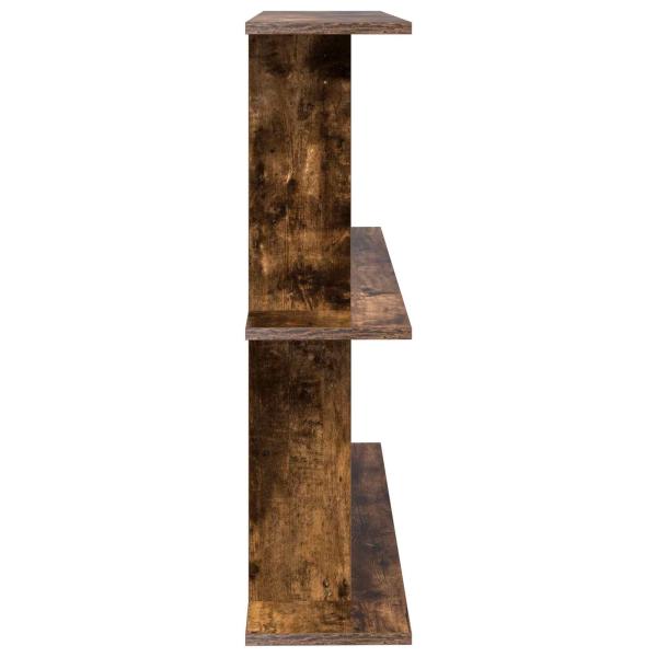 Wandregal Wandhalterung Raucheiche 100 x 20 x 75 cm