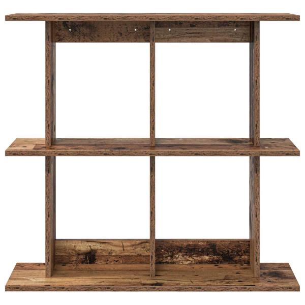 Wandregal Wandhalterung Altholz 100 x 20 x 75 cm Holzwerkstoff
