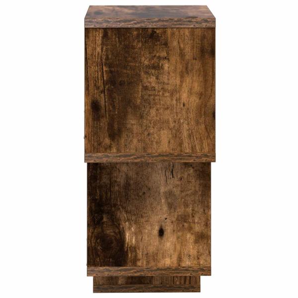 Schwebendes Regal Wandhalterung Raucheiche 87 x 20 x 55 cm