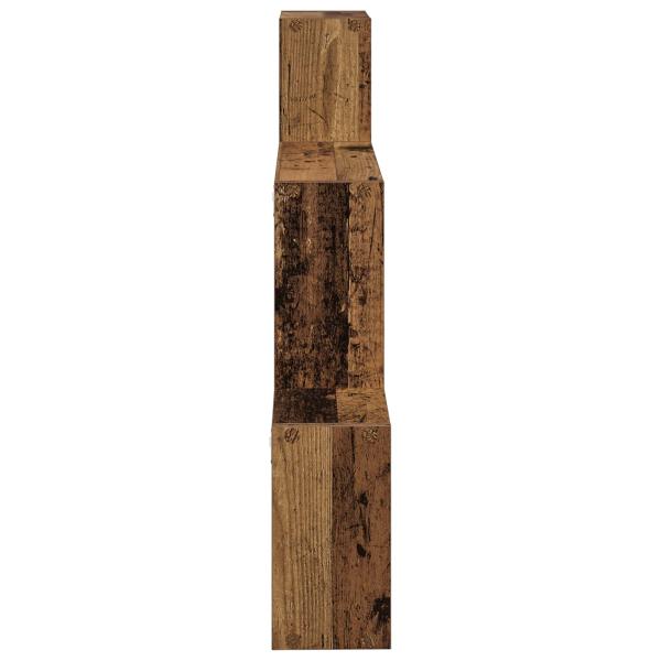 Wandregal Wandhalterung Altholz 91,5 x 15 x 76 cm Holzwerkstoff