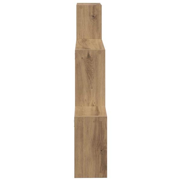 Wandregal Wandhalterung Artisan-Eiche 91,5 x 15 x 76 cm