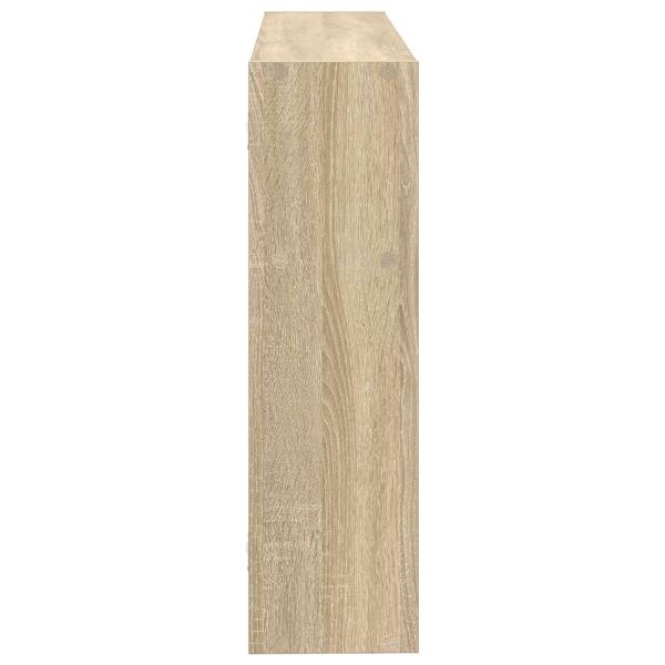 Wandregal Wandhalterung Sonoma-Eiche 95 x 20 x 69,5 cm
