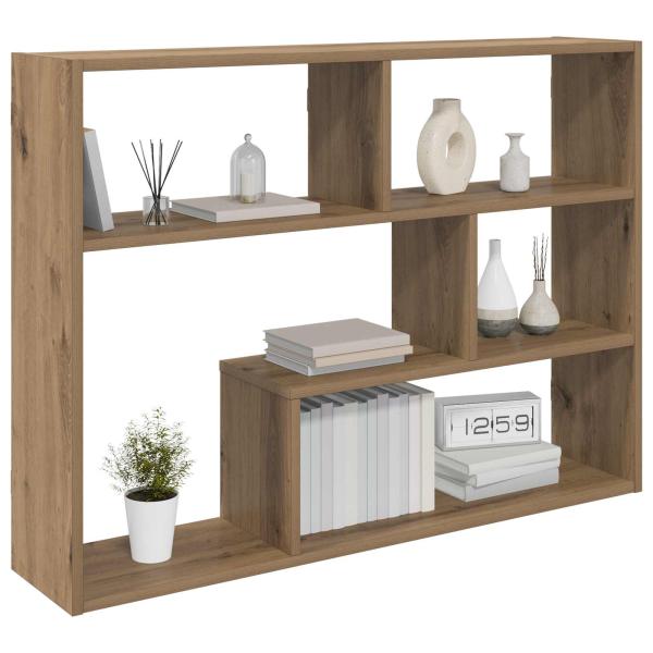 Wandregal Wandhalterung Artisan-Eiche 95 x 20 x 69,5 cm
