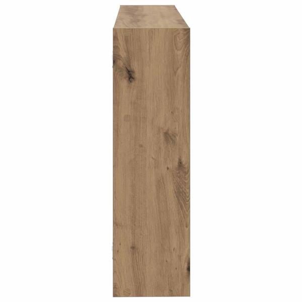 Wandregal Wandhalterung Artisan-Eiche 95 x 20 x 69,5 cm