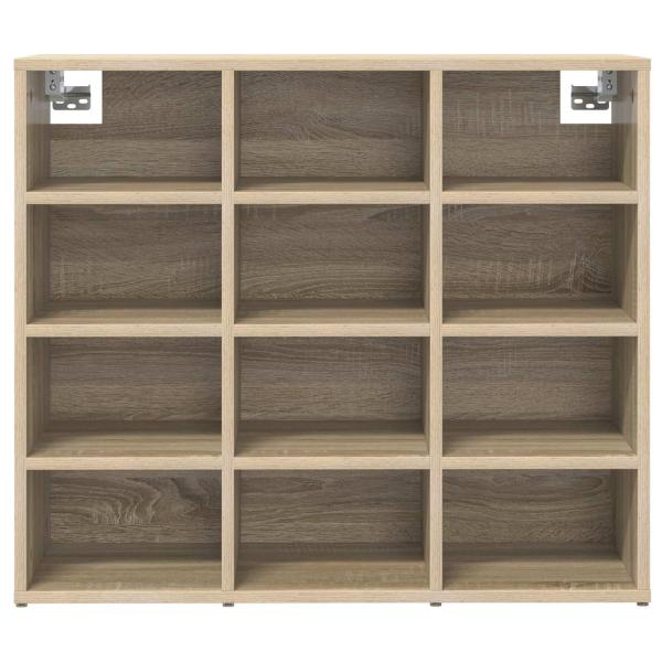Schuhschrank 77,5 x 30 x 67 cm Holzwerkstoff Sonoma-Eiche