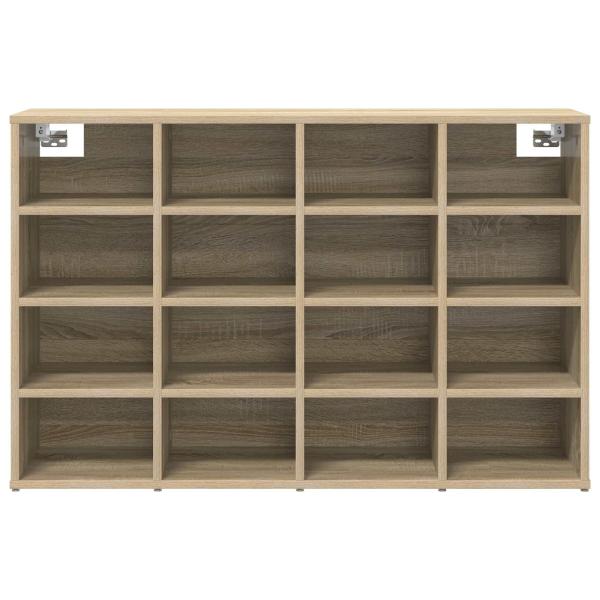 Schuhschrank 103 x 30 x 67 cm Holzwerkstoff Sonoma-Eiche