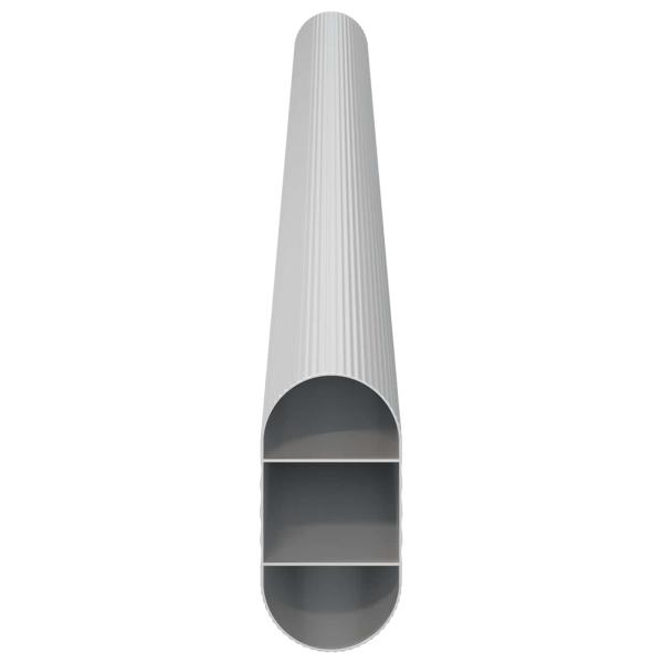 Kleiderstange 12 stk. Silber 264 x 15 x 29 mm