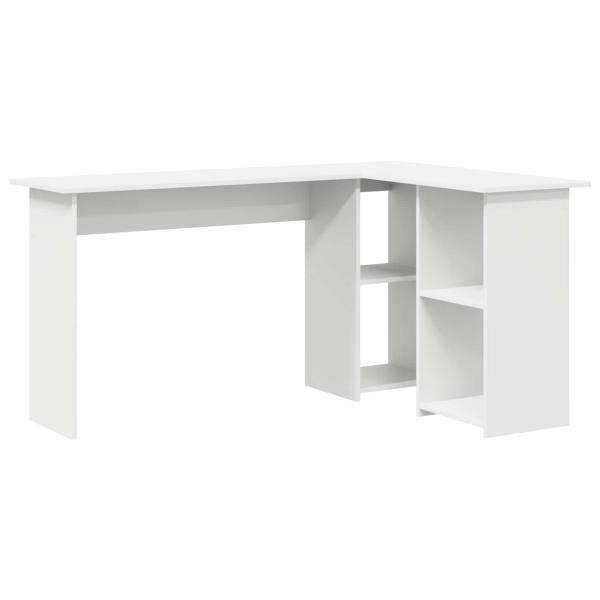 Schreibtisch Weiß 142 x 102 x 73 cm Holzwerkstoff