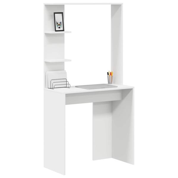 Schreibtisch Weiß Holzwerkstoff 78,5 x 37 x 154,5 cm