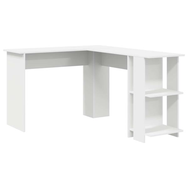 Eck-Schreibtisch Weiß Holzwerkstoff 140 x 113,5 x 75 cm