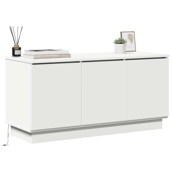 TV-Schränk 100 x 38 x 49 cm Weiß Holzwerkstoff