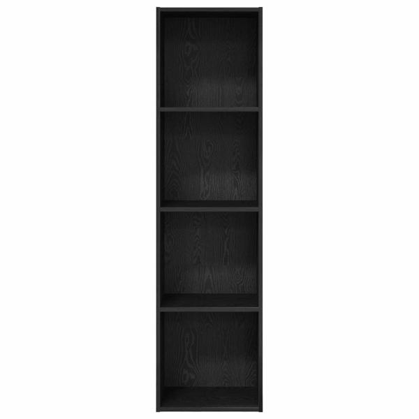 Bücherregal 4 Ebenen 40 x 30 x 152 cm Holzwerkstoff