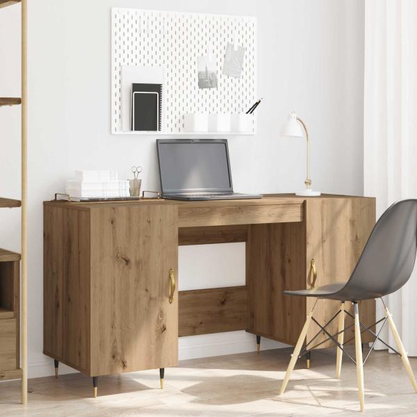 Schreibtisch Artisan-Eiche Holzwerkstoff 140 x 50 x 75 cm