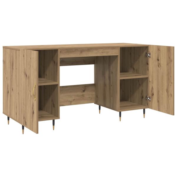 Schreibtisch Artisan-Eiche Holzwerkstoff 140 x 50 x 75 cm
