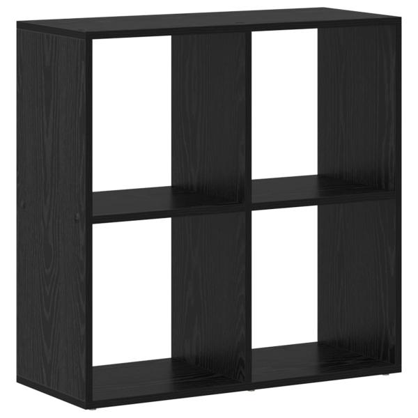 Bücherregal 4 Ebenen 69,5 x 29 x 69,5 cm Holzwerkstoff