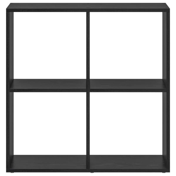 Bücherregal 4 Ebenen 69,5 x 29 x 69,5 cm Holzwerkstoff