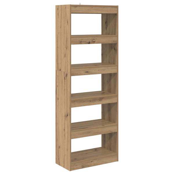 B?cherregal 5 Ebenen 60 x 30 x 166 cm Holzwerkstoff