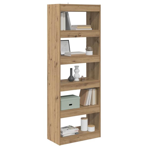 B?cherregal 5 Ebenen 60 x 30 x 166 cm Holzwerkstoff