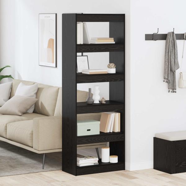 ARDEBO.de - Bücherregal 5 Ebenen 60 x 30 x 166 cm Holzwerkstoff