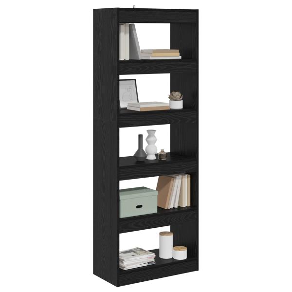 Bücherregal 5 Ebenen 60 x 30 x 166 cm Holzwerkstoff