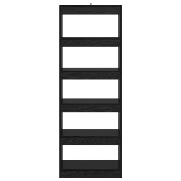Bücherregal 5 Ebenen 60 x 30 x 166 cm Holzwerkstoff