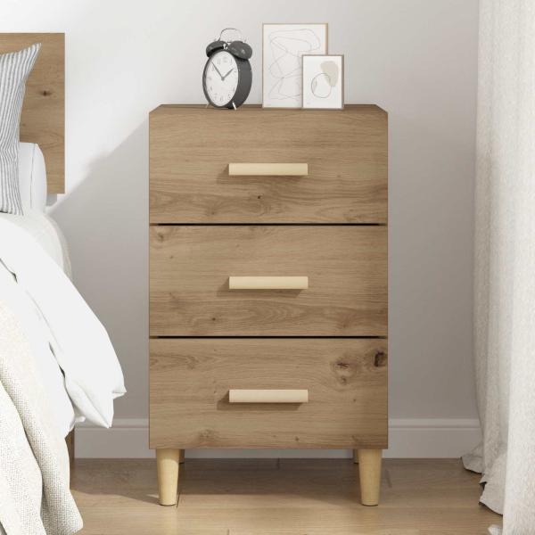 Nachttisch Artisan-Eiche 40 x 40 x 66 cm Holzwerkstoff