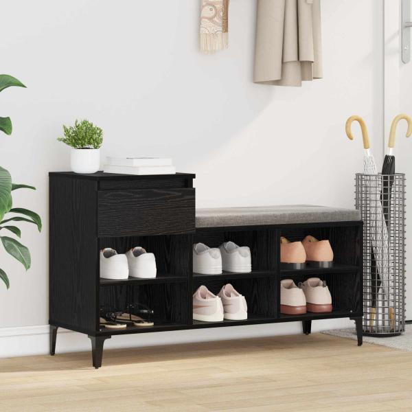 ARDEBO.de - Schuhschrank 102 x 36 x 60 cm Holzwerkstoff