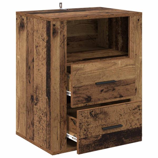 Nachttisch Altholz 35 x 50 x 60 cm Holzwerkstoff