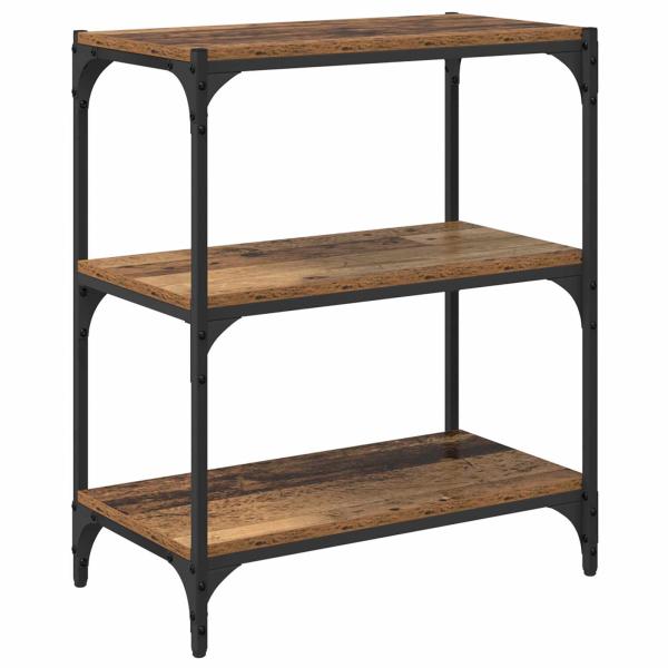 Bücherregal Altholz 60 x 33 x 70,5 cm Holzwerkstoff