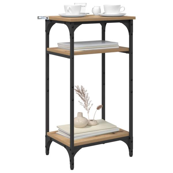 Beistelltisch Artisan-Eiche 40 x 30 x 75 cm Holzwerkstoff