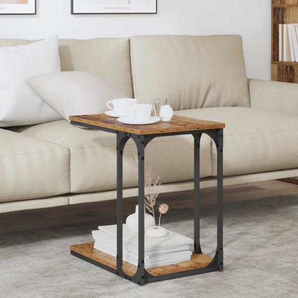 Beistelltisch Altholz 50 x 35 x 52 cm Holzwerkstoff
